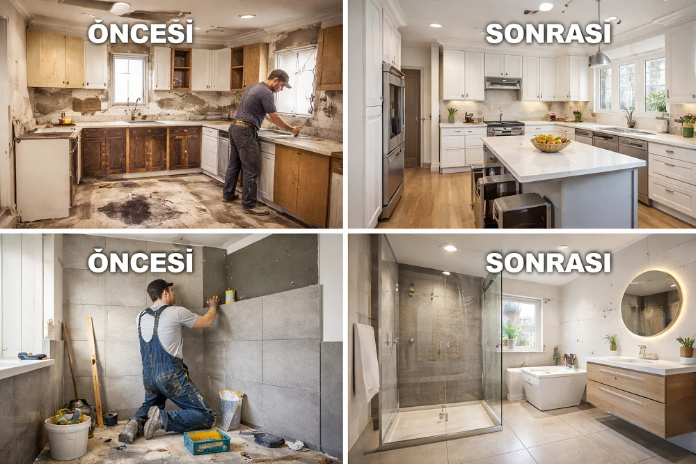 Şişli Mutfak Banyo Tadilatı